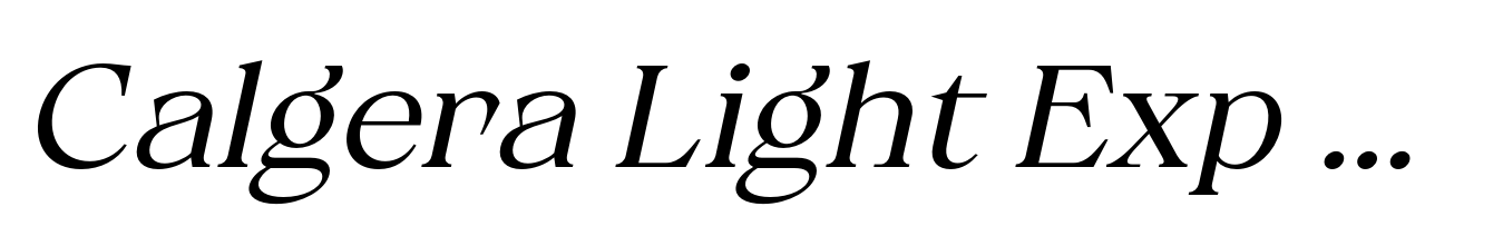Calgera Light Exp Oblique Contrast